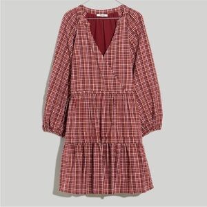 Madewell Seersucker Wrap Mini Dress - TAG ON NEVER WORN